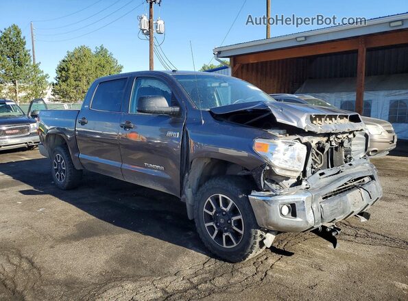 5TFDW5F12HX614760 2017 TOYOTA TUNDRA Gray წინა მარჯვენა