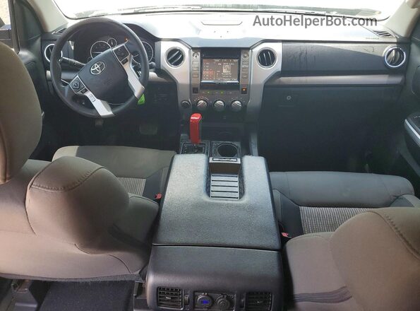 5TFDW5F12HX632918 2017 TOYOTA TUNDRA Silver Dashboard view