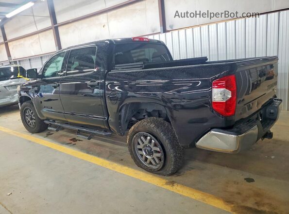 5TFDW5F12JX690002 2018 TOYOTA TUNDRA Black Trasero izquierdo