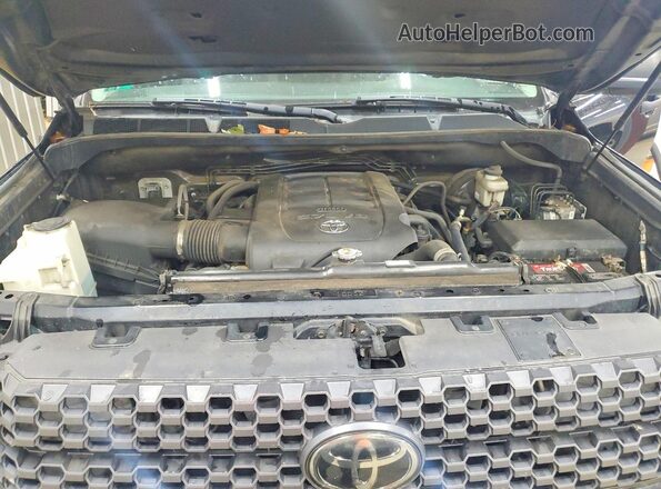 5TFDW5F12JX690002 2018 TOYOTA TUNDRA Black Vista interior trasera