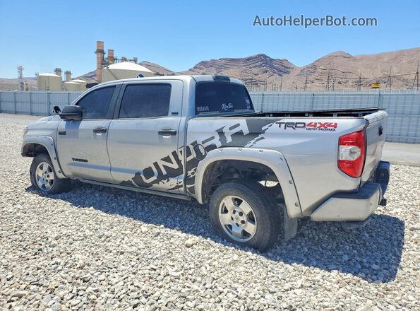 5TFDW5F14HX648585 2017 TOYOTA TUNDRA Silver Trasero izquierdo