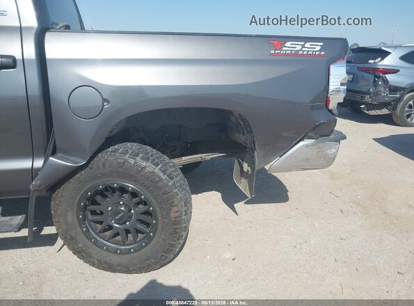 5TFDW5F14JX709195 2018 TOYOTA TUNDRA Gray Вид спереду