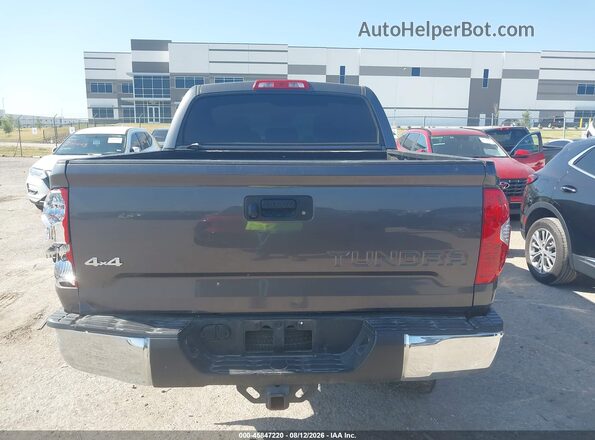 5TFDW5F14JX709195 2018 TOYOTA TUNDRA Gray 