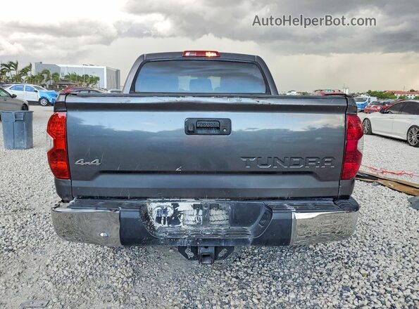 5TFDW5F14KX836031 2019 TOYOTA TUNDRA Gray Rear interior view
