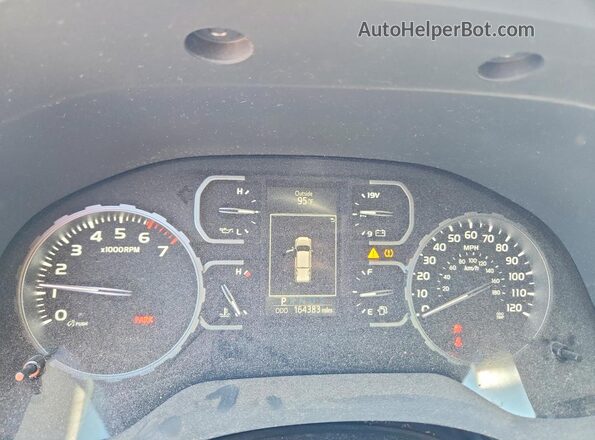 5TFDW5F15JX697574 2018 TOYOTA TUNDRA Белый Вид щитка приборов