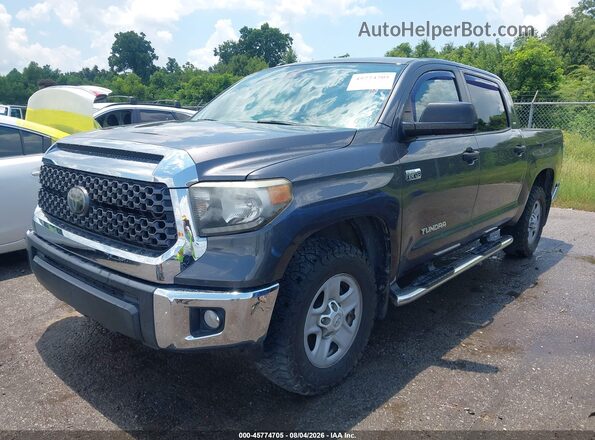 5TFDW5F17KX819594 2019 TOYOTA TUNDRA Gray Передня ліва чверть