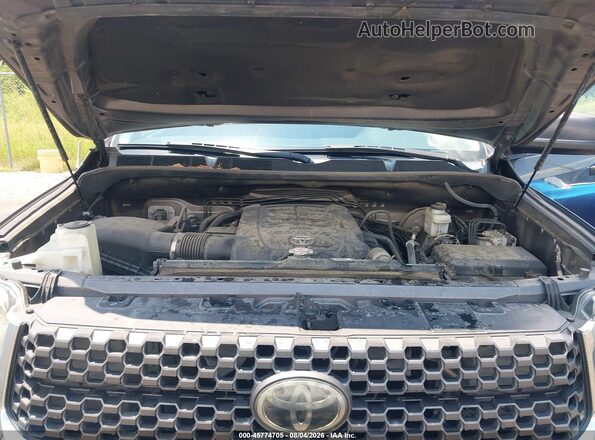 5TFDW5F17KX819594 2019 TOYOTA TUNDRA Gray Вид ззаду