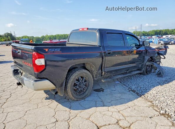 5TFDW5F18HX605870 2017 TOYOTA TUNDRA Black Trasero derecho