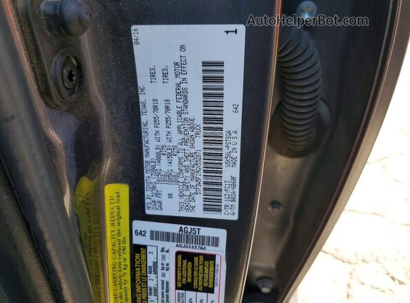 5TFDW5F19GX552871 2016 TOYOTA TUNDRA Gray Вид підкапотного простору