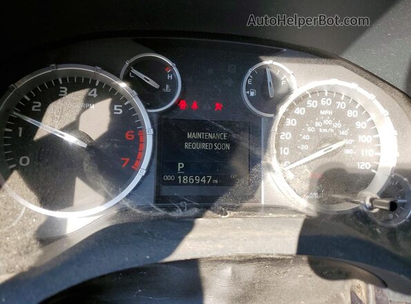 5TFDW5F19GX552871 2016 TOYOTA TUNDRA Gray Вид щитка приладів