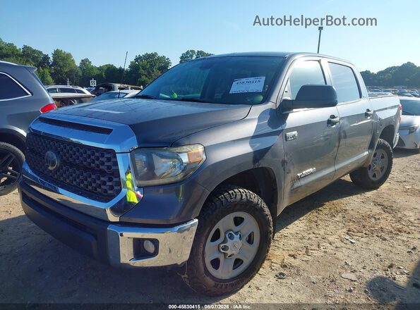 5TFDW5F19JX729166 2018 TOYOTA TUNDRA Gray Передня ліва чверть