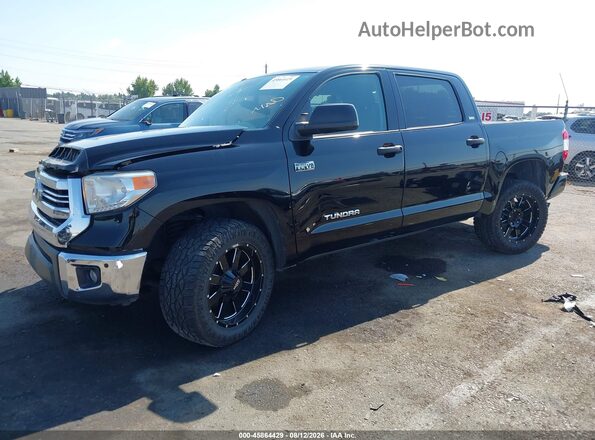 5TFDY5F10HX650134 2017 TOYOTA TUNDRA Black Przód lewy