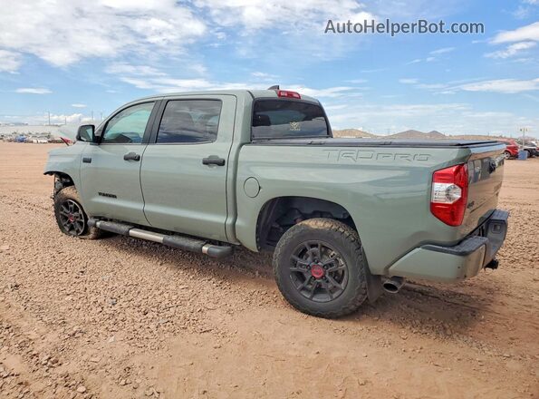 5TFDY5F10MX018180 2021 TOYOTA TUNDRA Gray Trasero izquierdo
