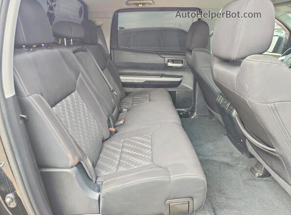5TFDY5F10MX043807 2021 TOYOTA TUNDRA Black უკანა სავარძლების ხედი