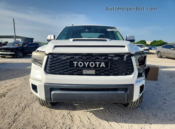 5TFDY5F11KX812313 2019 TOYOTA TUNDRA White Front view