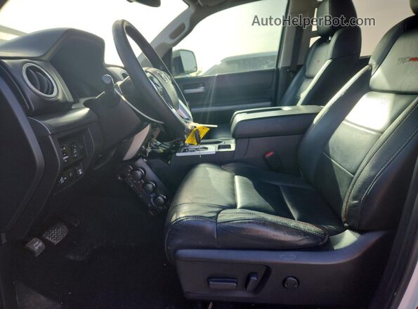 5TFDY5F11KX812313 2019 TOYOTA TUNDRA White Front interior view