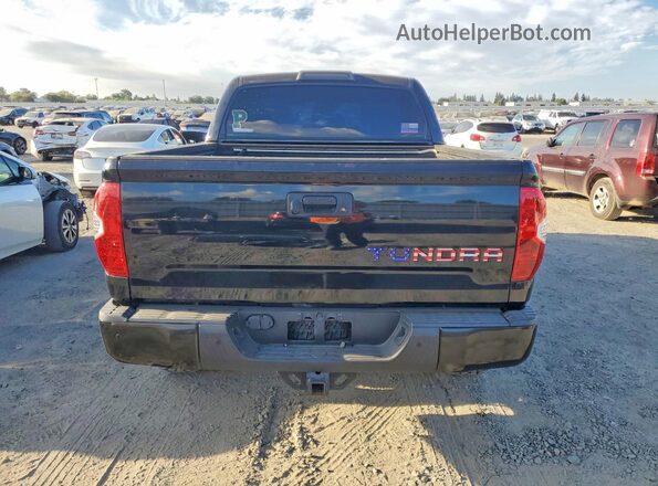 5TFDY5F11KX850348 2019 TOYOTA TUNDRA Black Вид ззаду