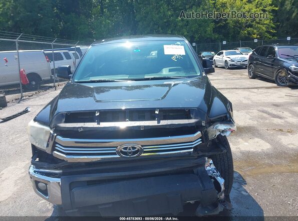 5TFDY5F13HX630525 2017 TOYOTA TUNDRA Black Vista del cuadro de instrumentos