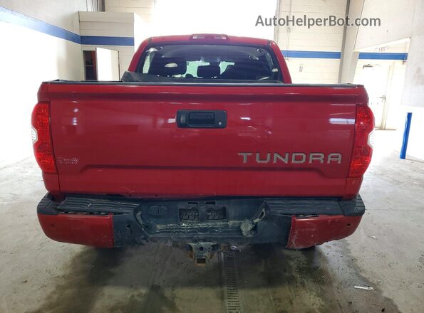 5TFDY5F13KX856684 2019 TOYOTA TUNDRA Red Vista trasera