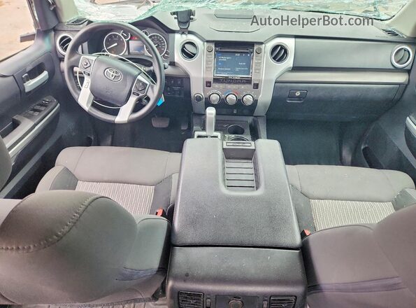 5TFDY5F14GX501157 2016 TOYOTA TUNDRA Black Widok deski rozdzielczej