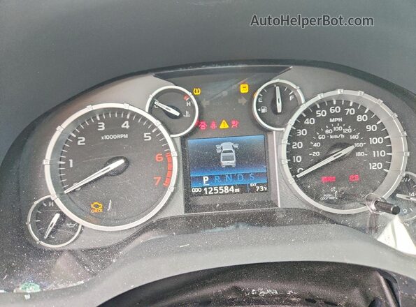 5TFDY5F14GX501157 2016 TOYOTA TUNDRA Black Widok zestawu wskaźników