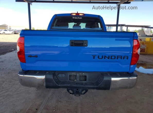 5TFDY5F14MX986153 2021 TOYOTA TUNDRA Blue უკანა ხედი