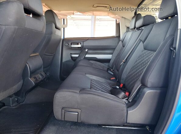 5TFDY5F14MX986153 2021 TOYOTA TUNDRA Blue უკანა სავარძლების ხედი