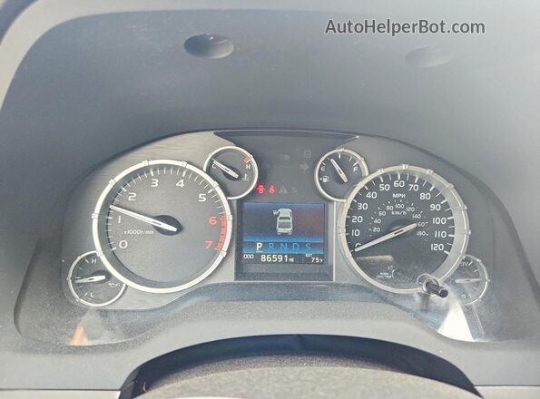 5TFDY5F17HX637381 2017 TOYOTA TUNDRA White ხელსაწყოთა პანელის ხედი