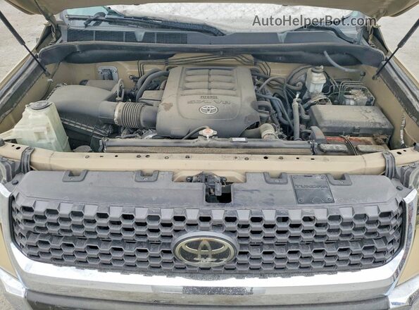 5TFDY5F17KX802191 2019 TOYOTA TUNDRA Tan Widok wnętrza z tyłu