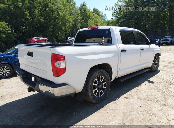 5TFDY5F18LX946849 2020 TOYOTA TUNDRA Белый Задняя правая четверть