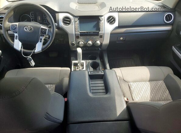 5TFDY5F19LX932085 2020 TOYOTA TUNDRA Gray წინა პანელის ხედი