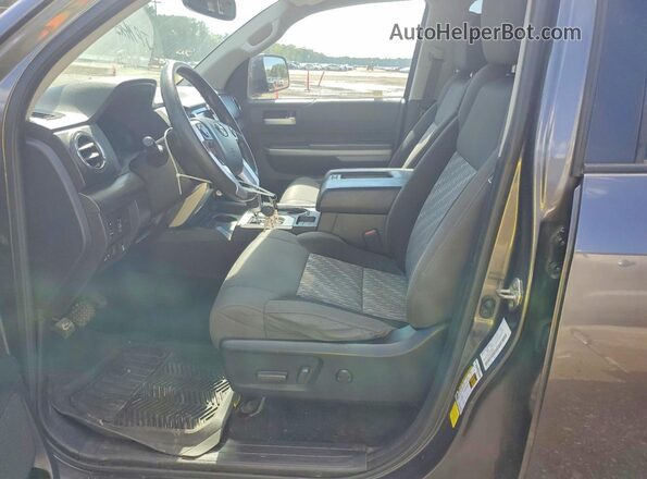 5TFDY5F19LX932085 2020 TOYOTA TUNDRA Gray წინა სალონის ხედი