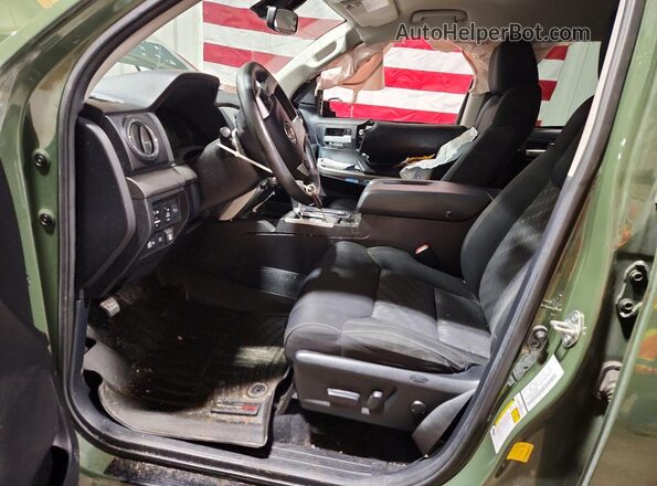 5TFDY5F19MX979439 2021 TOYOTA TUNDRA Green Вид салону спереду