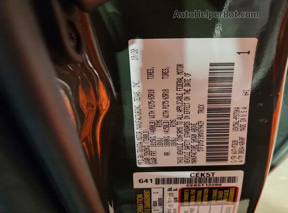 5TFDY5F19MX979439 2021 TOYOTA TUNDRA Green Вид підкапотного простору