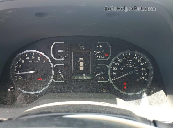 5TFDY5F1XJX687259 2018 TOYOTA TUNDRA White Instrument cluster view