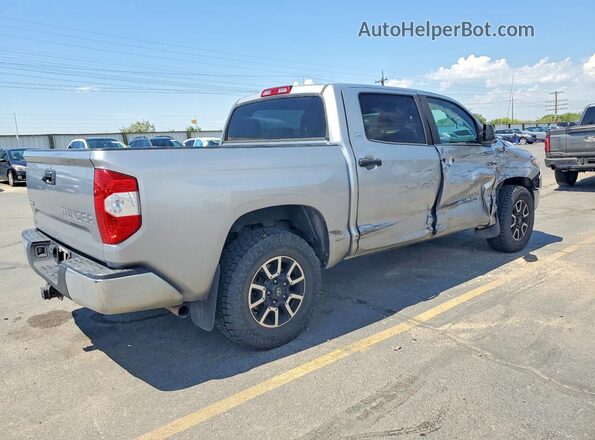 5TFDY5F1XKX806963 2019 TOYOTA TUNDRA Silver Задня права чверть