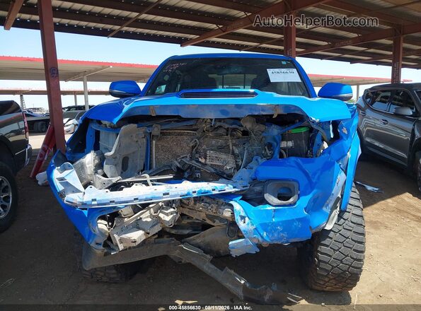 5TFDZ5BN1LX046896 2020 TOYOTA TACOMA Blue Widok wnętrza z tyłu