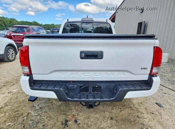5TFDZ5BN4GX005684 2016 TOYOTA TACOMA White Հետևի տեսք