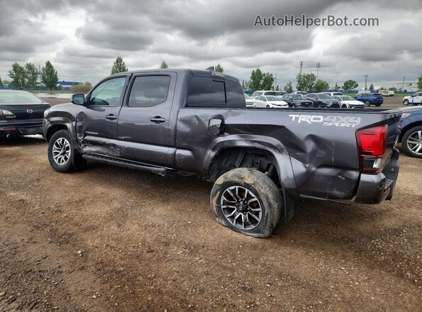 5TFDZ5BN5JX034778 2018 TOYOTA TACOMA Gray Tył lewy