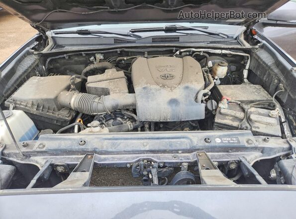 5TFDZ5BN5JX034778 2018 TOYOTA TACOMA Gray Widok wnętrza z tyłu