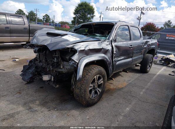 5TFDZ5BN6HX013724 2017 TOYOTA TACOMA Серый Передняя левая четверть