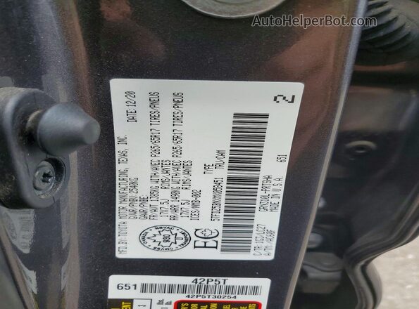 5TFDZ5BNXMX058451 2021 TOYOTA TACOMA Серый Вид подкапотного пространства