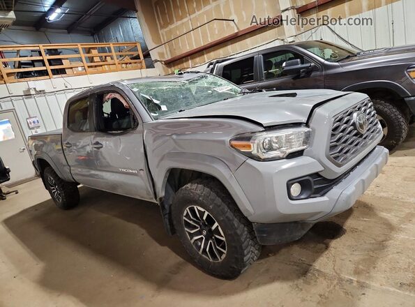 5TFDZ5BNXMX067683 2021 TOYOTA TACOMA Gray Delantero derecho