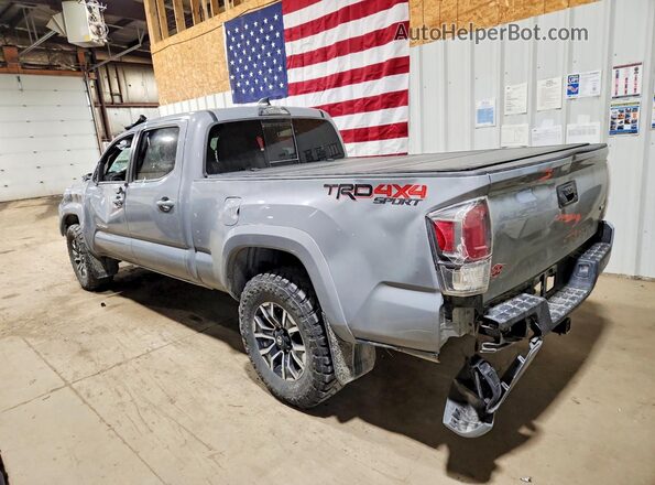 5TFDZ5BNXMX067683 2021 TOYOTA TACOMA Gray Trasero izquierdo