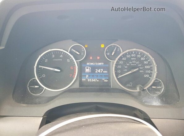 5TFEM5F14GX104290 2016 TOYOTA TUNDRA Black Vista del cuadro de instrumentos