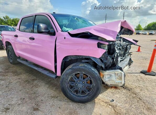 5TFEM5F17HX118220 2017 TOYOTA TUNDRA Pink Przód prawy