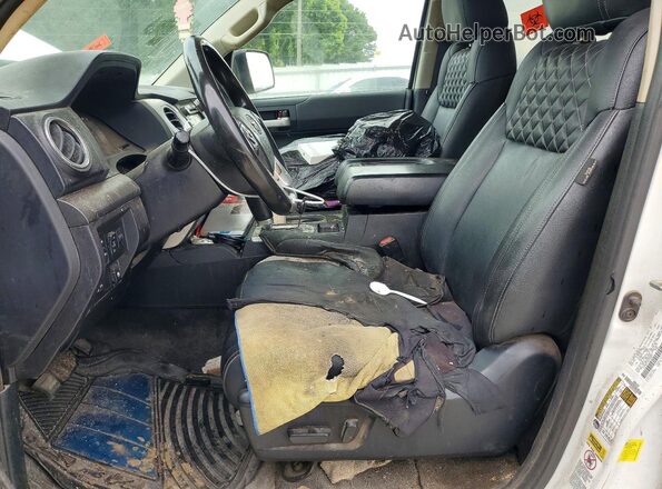 5TFEM5F18GX103871 2016 TOYOTA TUNDRA White Вид салону спереду