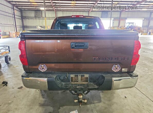 5TFEW5F11HX224298 2017 TOYOTA TUNDRA Brown Հետևի տեսք