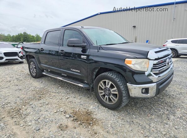 5TFEW5F15HX225910 2017 TOYOTA TUNDRA Черный Передняя правая четверть