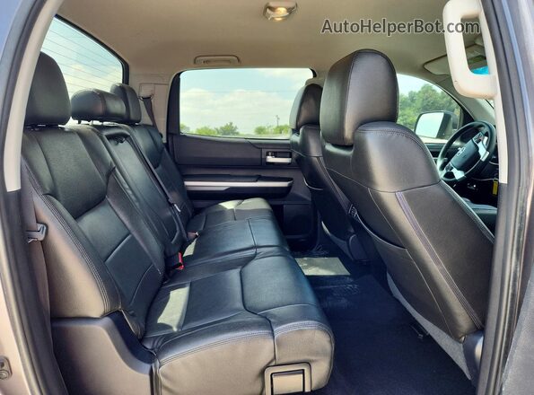 5TFEW5F19GX205660 2016 TOYOTA TUNDRA Gray Widok tylnych siedzeń